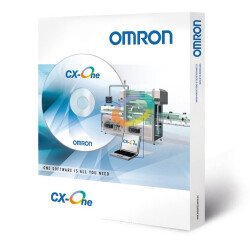 OMRON 10-kullanıcı lisansı, CX-One V4.x yazılımı, Windows 2000/XP/Vista/Windows 7/8 (32 ve 64 bit), (Kurulum için CDs veya DVD, CXOne-CD-EV4, veya CXOne-DVD-EV4 gereklidir) - 1