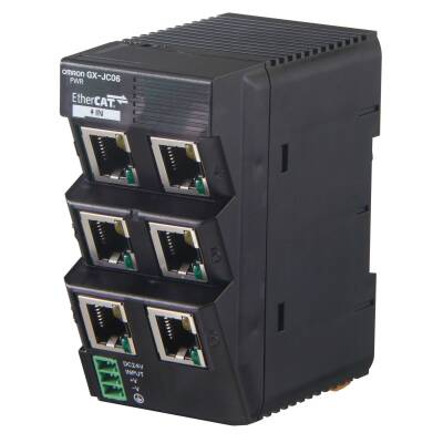 GX-JC06 - 6 Portlu Ethercat Switch - 1