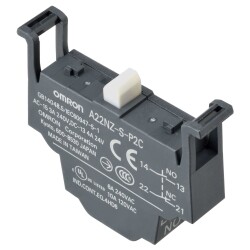 A22NZ-S-P2C - A22N Contact Blocks - 1