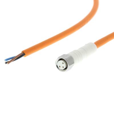 Y92E-S08PP3S 10M - Cable Connector M8 - 1