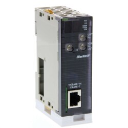 OMRON CJ1 EtherNet/IP ünitesi, 100Base-TX, CIP, FINS/UDP ve FINS/TCP destekler - 1