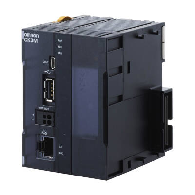 OMRON CK3M CPU, 1 GB RAM, 1 GB Flash, No ECAT, Up to two axis interface units can be connected - 1