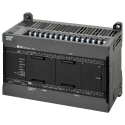 OMRON CP2E series compact PLC - Network type; 24 DI, 16 DO; NPN output; Power supply 24 VDC; 10 kStep Program memory - 1