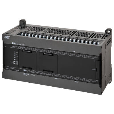 OMRON CP2E series compact PLC - Network type; 36 DI, 24DO; NPN output; Power supply 220 VAC; 10 kStep Program memory - 1