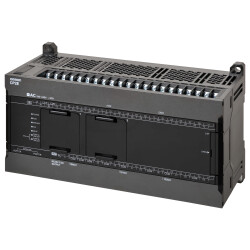 OMRON CP2E series compact PLC - Network type; 36 DI, 24DO; NPN output; Power supply 24 VDC; 10 kStep Program memory - 1