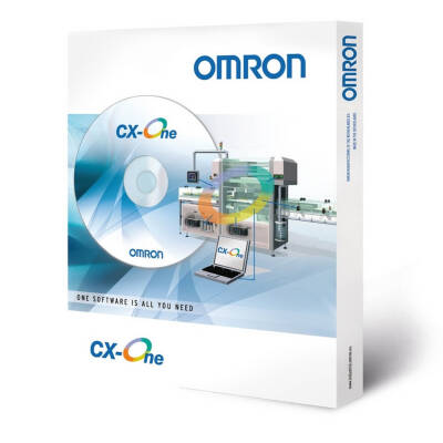 OMRON CX-One V4.x yazılımı, Windows 2000/XP/Vista/Windows 7/8 (32 ve 64 bit), 1x DVD, (CXOne-Alxx-EV4-(xx) gereklidir) - 1