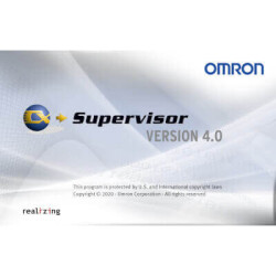 Omron - CX-SUPERVISOR-RUN-ME-01L-V4 CX-Supervisor V4 Machine Edition Runtime (1 License Soft Activation) - 1