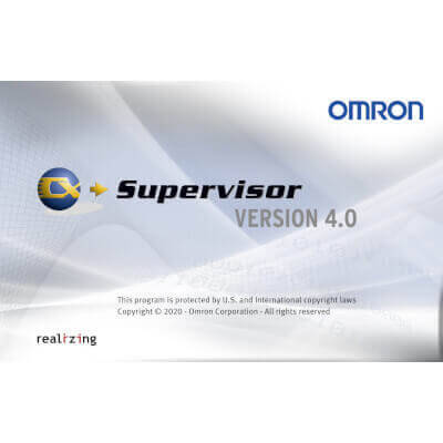 Omron - CX-SUPERVISOR-RUN-PLUS-01L-V4 CX-Supervisor V4 PLUS Runtime package (1 License Soft Activation) - 1