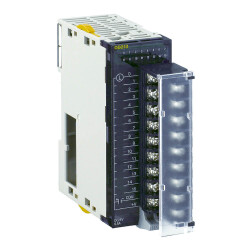 OMRON Digital high-speed output unit, 16 x transistor outputs, NPN, 0.5 A, 24VDC, screw terminal - 1