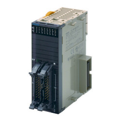 OMRON Digital I/O unit, 16 x 24 VDC inputs, 16 x transistor outputs, NPN, 0.5 A, 12 to 24 VDC, 2 A max, 2 x MIL20 connectors (not included) - 1