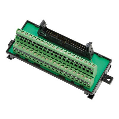 XW2R-E40G-T - Dınrail Mounting Terminal Block - 1