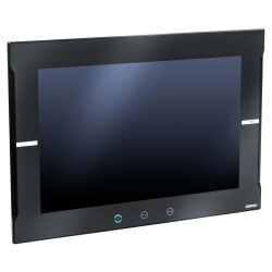 OMRON Dokunmatik Ekran, 15.4 inch geniş ekran, TFT LCD, 24bit renk, 1280x800 çözünürlük, çerçeve rengi : Siyah - 1