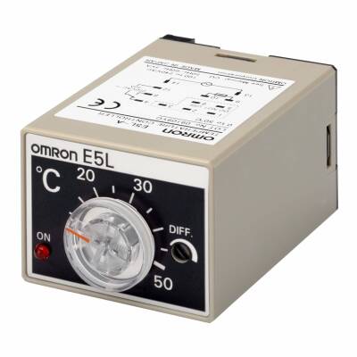 E5L-A 100-200 - Electronic Thermostat With Analog Setting - 1