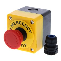 A22E-M-02B - Emergency Stop Switch - 1