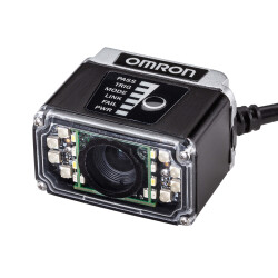 OMRON F420 Smart Camera, 5 MP color, Medium view, Autofocus 50-300 mm, White light, AutoVISION+Visionscape, Serial RS-232, USB, or Ethernet over USB, IP54 - 1