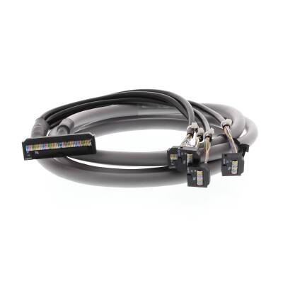 OMRON G2RV interface cable for use between CJ1W-OD232/OD262 and 4 P2RV-8-O-F modules, 2m - 1