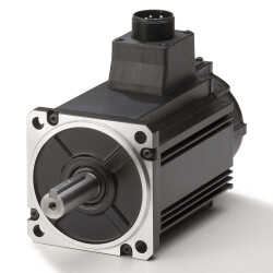 OMRON G5 series AC servo motor, 1.5 kW, 400 VAC, 3000 rpm, 4.77 Nm, Incremental encoder, no key - 1