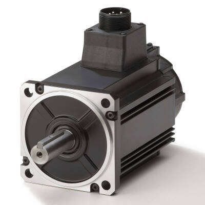 OMRON G5 series AC servo motor, 3 kW, 200 VAC, 3000 rpm, 9.55 Nm, Absolute encoder - 1