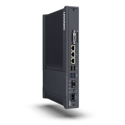 OMRON Industrial Box PC with Intel® Atom™ E3940, 2 GB DRAM (non-ECC), No Storage, No OS, No exp. slots, NY Monitor Link - 1