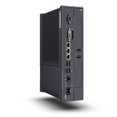 OMRON Industrial Box PC with Intel® Core™ i5-7300U, 8 GB DDR4 RAM (non-ECC), No storage, No OS, PCIe slot, RS-232 - 1