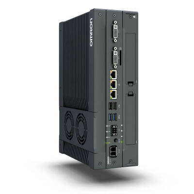 OMRON Industrial Box PC with Intel® Xeon® E3-1515M v5, 16 GB DRAM (ECC), 1 TB HDD, WIN 10 IoT Ent. (64-bit), PCIe slot, extra DVI-D - 1