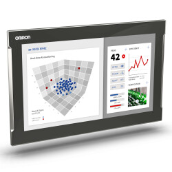 OMRON Industrial Panel PC with Intel® Atom™ E3940, 4 GB DRAM (non-ECC), No Storage, No OS, No exp. slots, No I/F option, 18.5