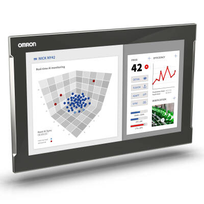 OMRON Industrial Panel PC with Intel® Atom™ E3940, 8 GB DRAM (non-ECC), No Storage, No OS, No exp. slots, No I/F option, 18.5