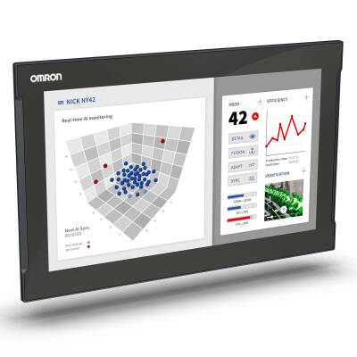 OMRON Industrial Panel PC with Intel® Core™ i5-7300U, 16 GB DRAM (non-ECC), 64 GB CFast iMLC, WIN 10 IoT Ent. (64-bit), No exp. slots, No I/F option, 18.5