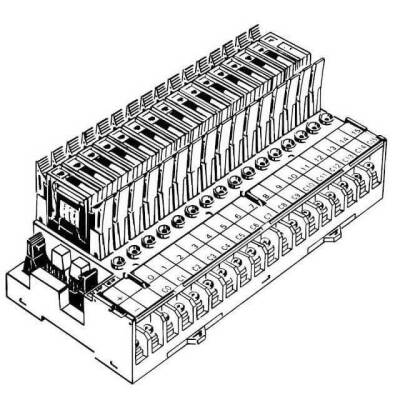 G7TC-IA16 AC200/220 - Input Terminal Block - 1