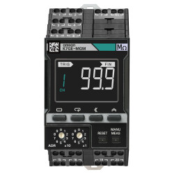 Omron - K7GE-MGMA Insulation Resistance Monitoring Device for 3-phase & servo motors, pumps and heaters, 100 to 240 VAC, transistor control output, Push-in Plus, LCD display, RS-485/Modbus/RTU - 1