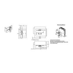 S82Y-FSC035DIN-S - Mounting Bracket - 1