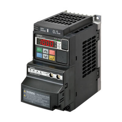 OMRON MX2 inverter sürücü, 4.0/5.5 kW (HD/ND), 9.2/11.1 A (HD/ND), 400 VAC, 3~, sensorless vector + MX2 EtherCAT opsiyon kartı - 1