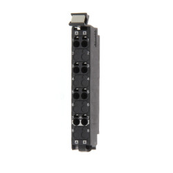 Omron - NX-TBC082 Replacement screwless push-in connector with 8 wiring terminals (marked A+B+FG) - 1