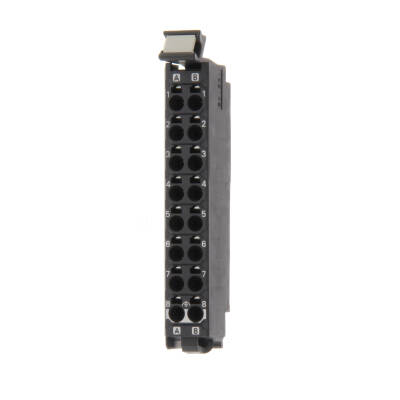 Omron - NX-TBC162 Replacement screwless push-in connector with 16 wiring terminals (marked A+B+FG) - 1