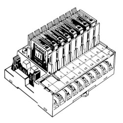 G7TC-OC08 DC24 - Output Terminal Block For Npn Output Unit - 1