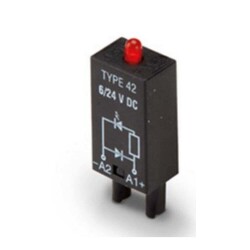 TYPE 42 - Plugin Module With Led And Damping Diode - 1