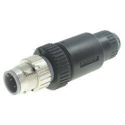 XS2G-D5S1 - Plug (Male) Connector M12 - 1