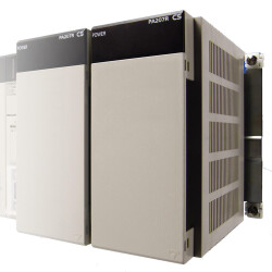 OMRON Power supply unit for duplex system, 100-120/200-240 VAC high power, RUN output, CS1 duplex backplanes only - 1