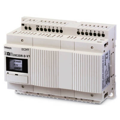 OMRON Programlanabilir röle, 100-240 VAC, 12 x 100-240 VAC giriş, 8 x röle çıkışı 5 A - 1