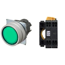 A22NL-MNM-TGA-P100-GE - Pushbutton A22Nl Ø22 - 1