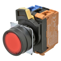 A22NL-BNM-TRA-G002-RC - Pushbutton A22Nl Ø22 - 1