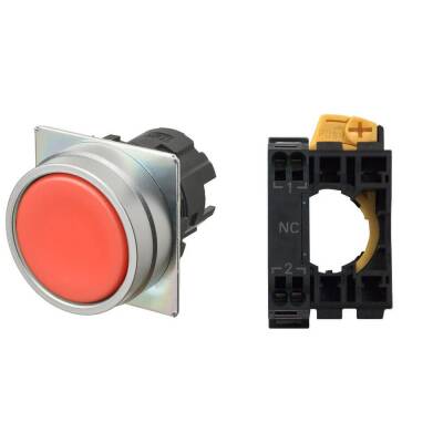 A22NN-MNM-NRA-P002-NN - Pushbutton A22Nn Ø22 - 1