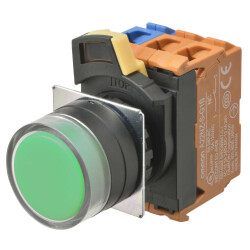 A22NN-BGM-NGA-G102-NN - Pushbutton A22Nn Ø22 - 1