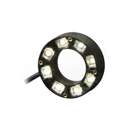 OMRON Ring ODR-light, 50/28mm, high-brightness model, white LED, IP20, cable 0,3m - 1