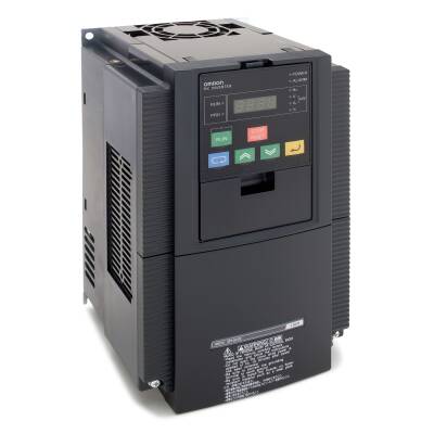 OMRON RX inverter sürücü, HD: 15 kW, 32 A, 3~ 400 VAC, open/closed loop vector, dahili filtre - 1