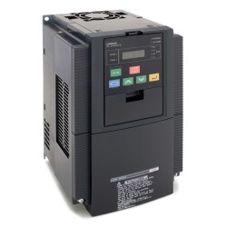 OMRON RX inverter sürücü, HD: 45 kW, 91 A, 3~ 400 VAC, open/closed loop vector, dahili filtre - 1