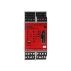 G9SX-GS226-T15-RT DC24 - Saferty Guard Switching Unit With Two Operation Modes Screw Terminals - 1