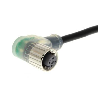 XS2F-M12PUR4A5MPLED - Sensor Connector - 1