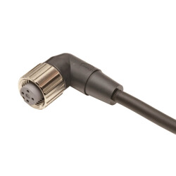 XS2F-M12PVC4A20M - Sensör Kablosu M12 Rightangle Socket (Female) - 1