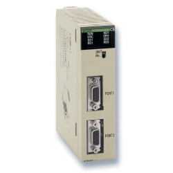 OMRON Serial communications unit, 2 x RS-232C ports, Protocol Macro, Host Link, 1:N NT Link, No protocol, Serial Gateway (CompoWay/F, Modbus-RTU, Modbus-ASCII, Host Link), Modbus RTU Slave - 1